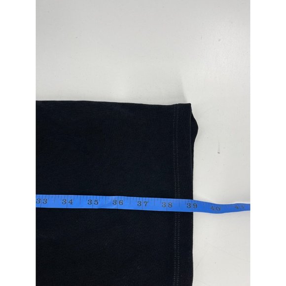 Coldwater Creek Petite Black 3/4 Sleeve Belted Stretch Wrap Dress Size PM - Picture 13 of 14